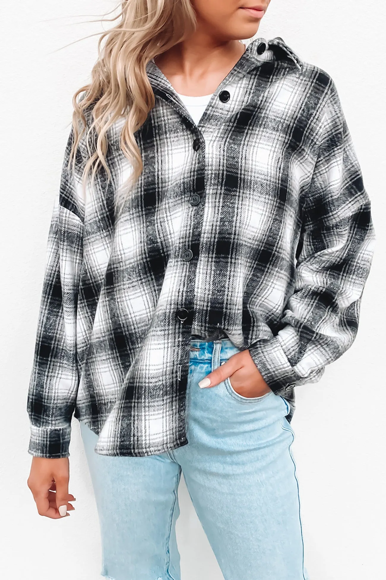 Denver Check Shirt Black