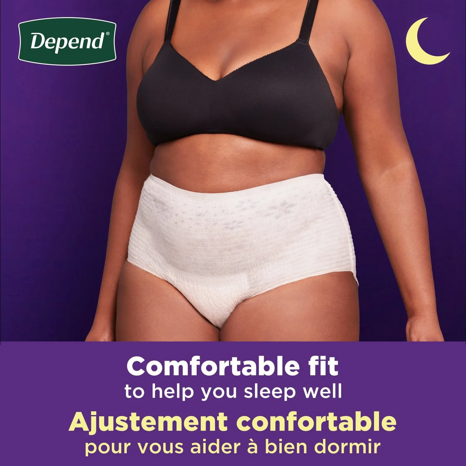 Depend Night Defense Incontinence Underwear for Women, Overnight