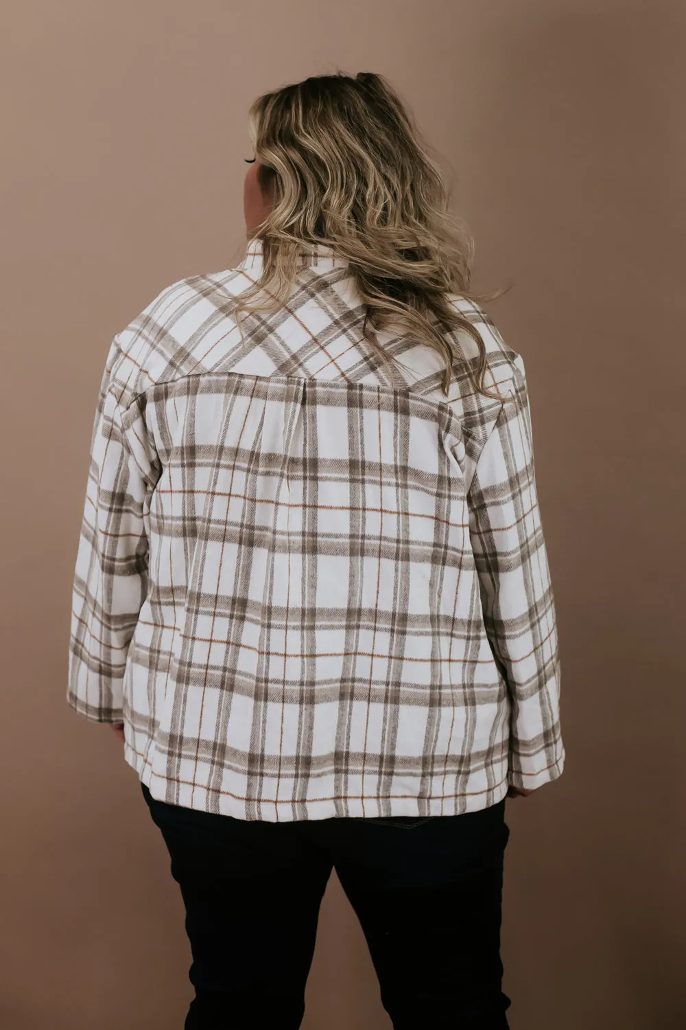 Ella Plaid Shacket, Multi