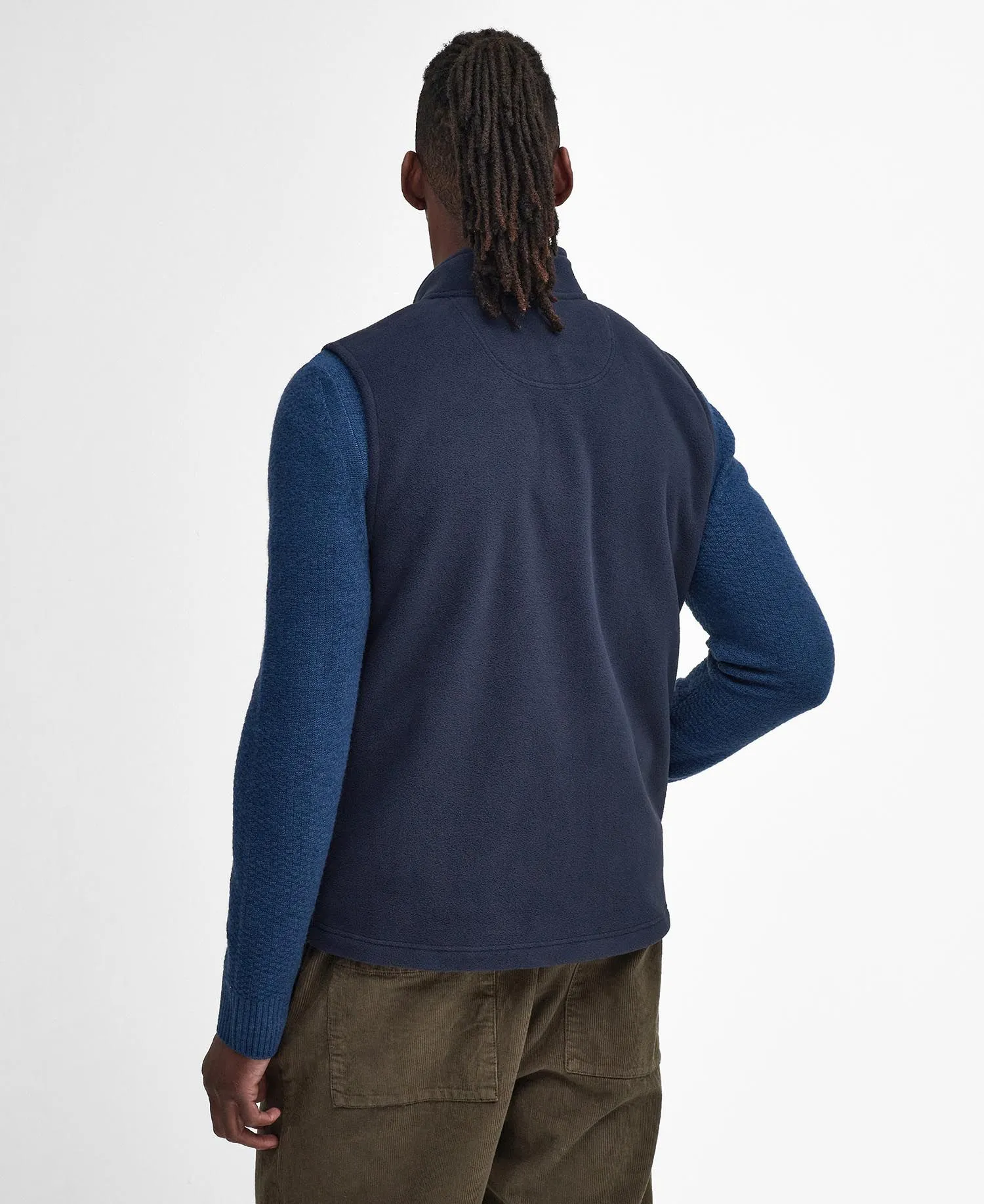 Essentials Fleece Gilet - Navy