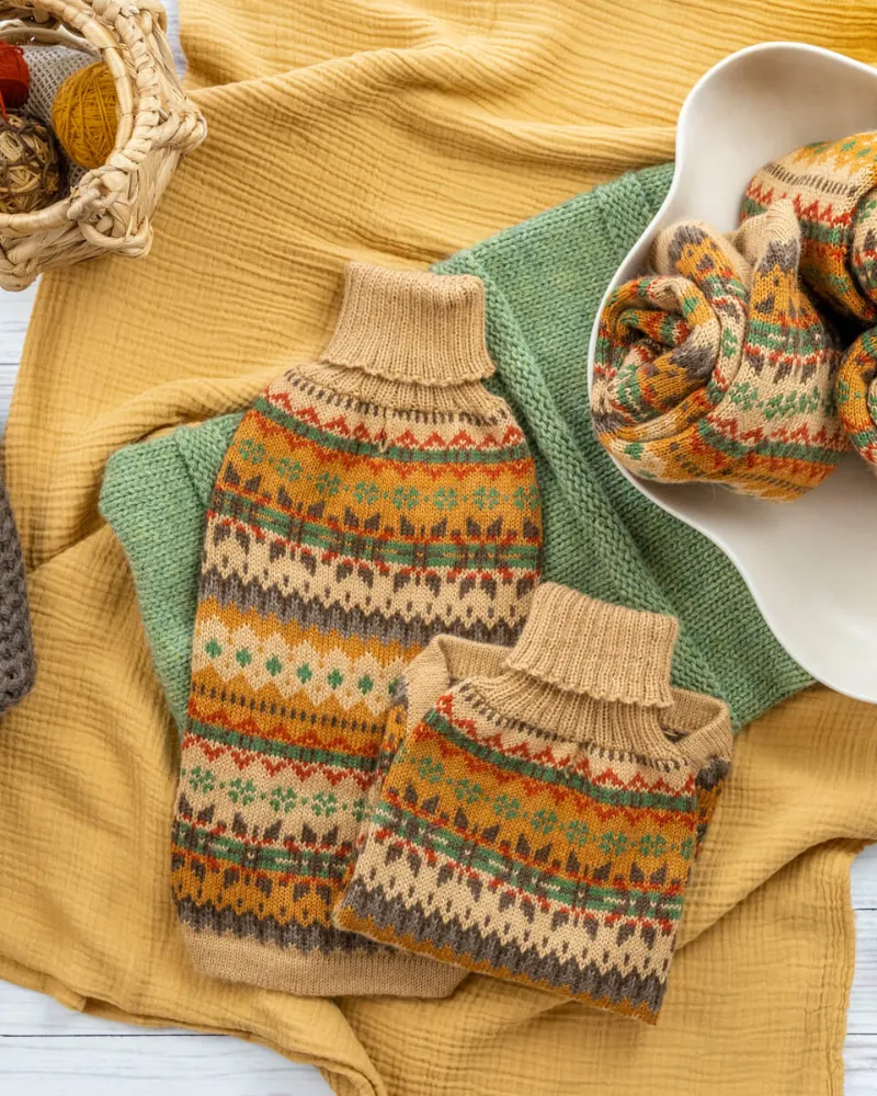 Fair Isle Finn Alpaca Dog Sweater (FINAL SALE)