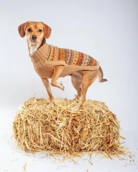 Fair Isle Finn Alpaca Dog Sweater (FINAL SALE)