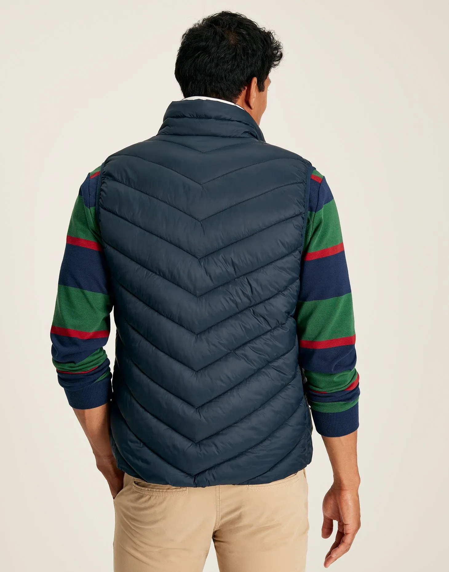 Garrett Quilted Gilet - Dark Navy