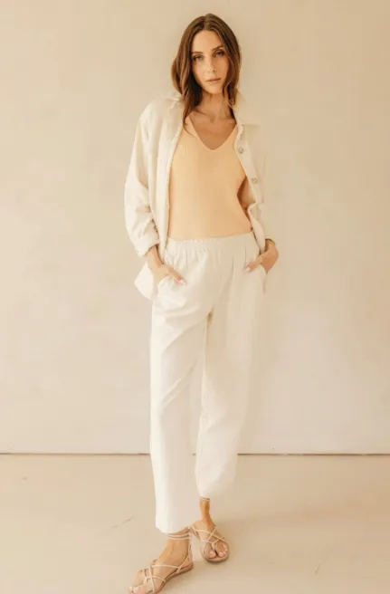 Gentle Fawn Gilmore Pants | Cream