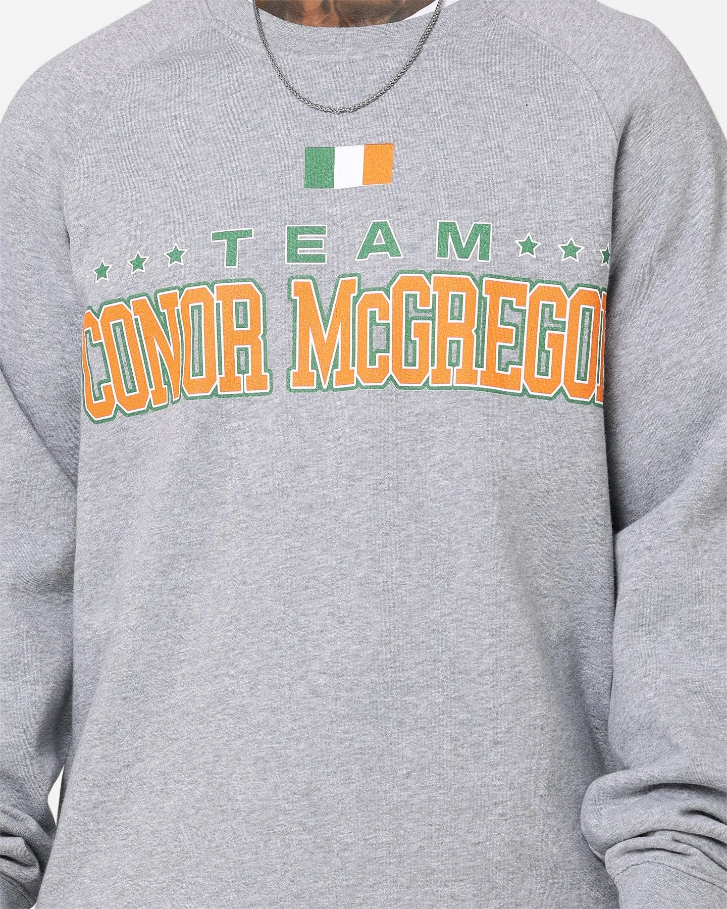 Goat Crew X UFC Conor McGregor Team McGregor Crewneck Grey