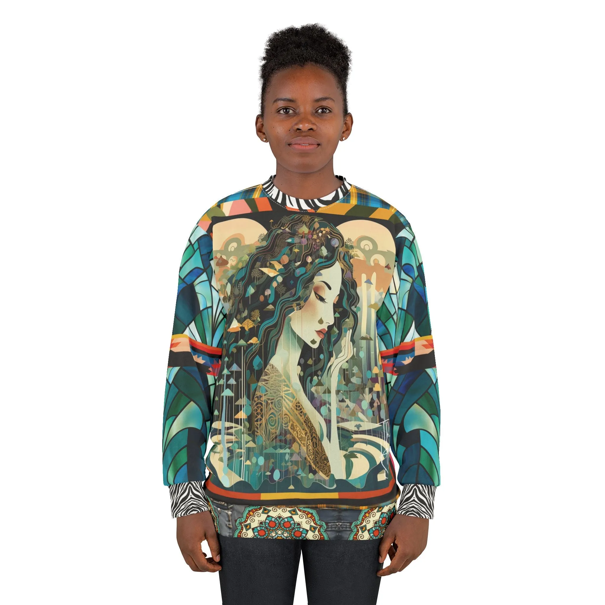 Goddess of the Waterfall Unisex Sweatshirt (Gold Label)