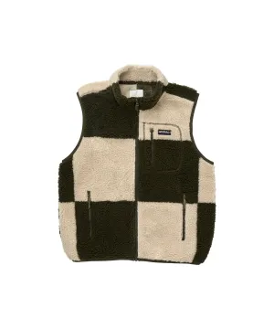 Gramicci Checkered Sherpa Vest