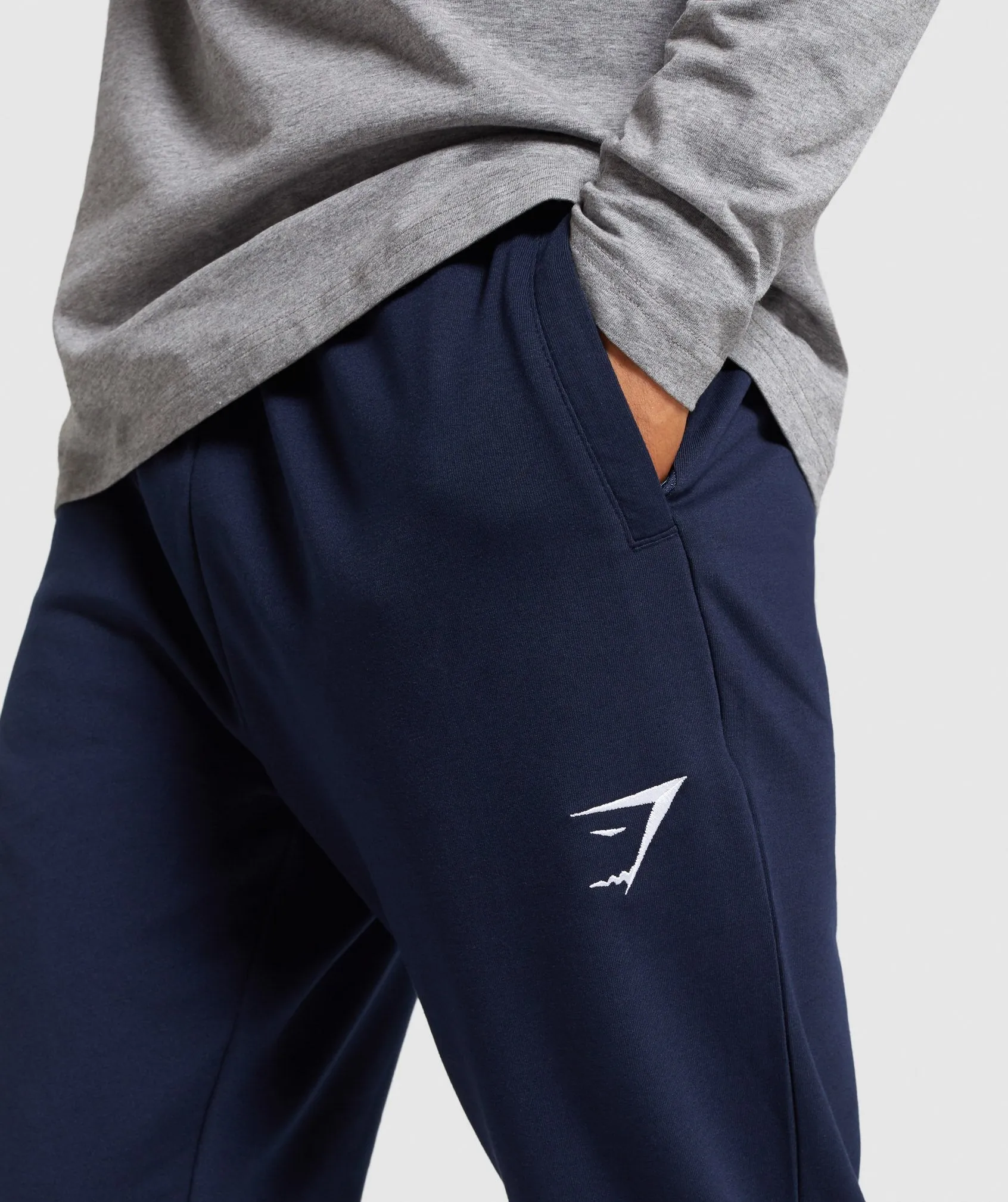 Gymshark Critical Zip Joggers - Dark Blue