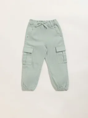 HOP Kids Green Cargo Joggers