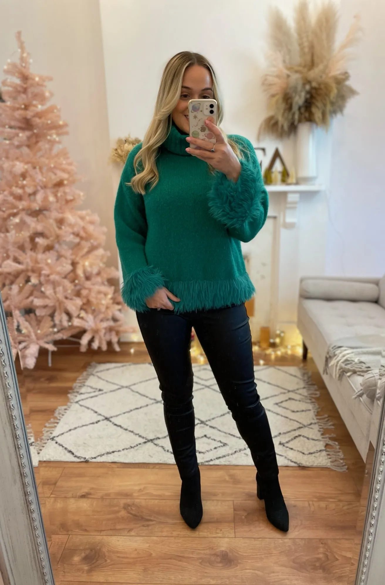 Jade Livvy Fluffy Edge Luxe Jumper