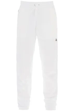 Joggers Moncler X Fragment Hiroshi Fujiwara Tapered Cotton Sweatpants - Blanc - Femme