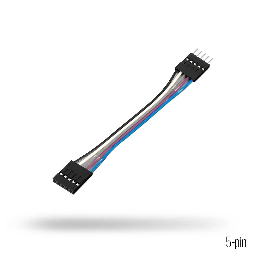 Jumper Cable Connector 2.54mm for PCB, Male to Female