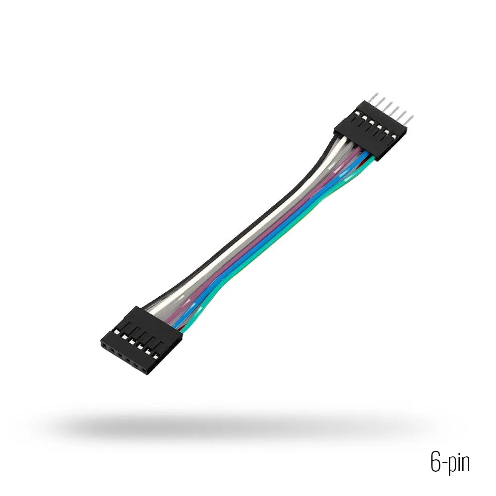 Jumper Cable Connector 2.54mm for PCB, Male to Female