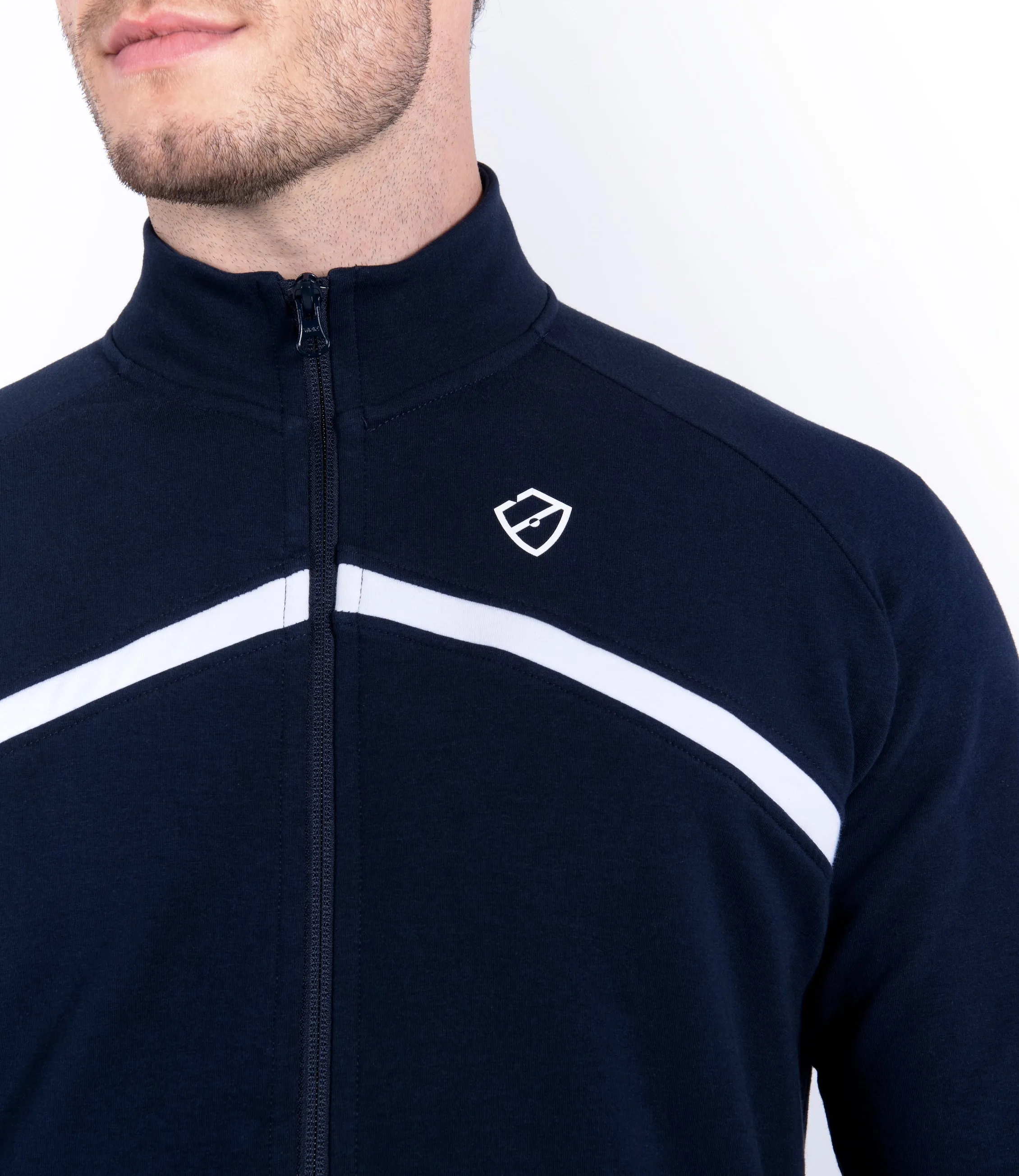 Louis Jacket - Navy/White