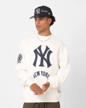 Majestic Athletic New York Yankees Athletic Logo Crewneck Vintage White