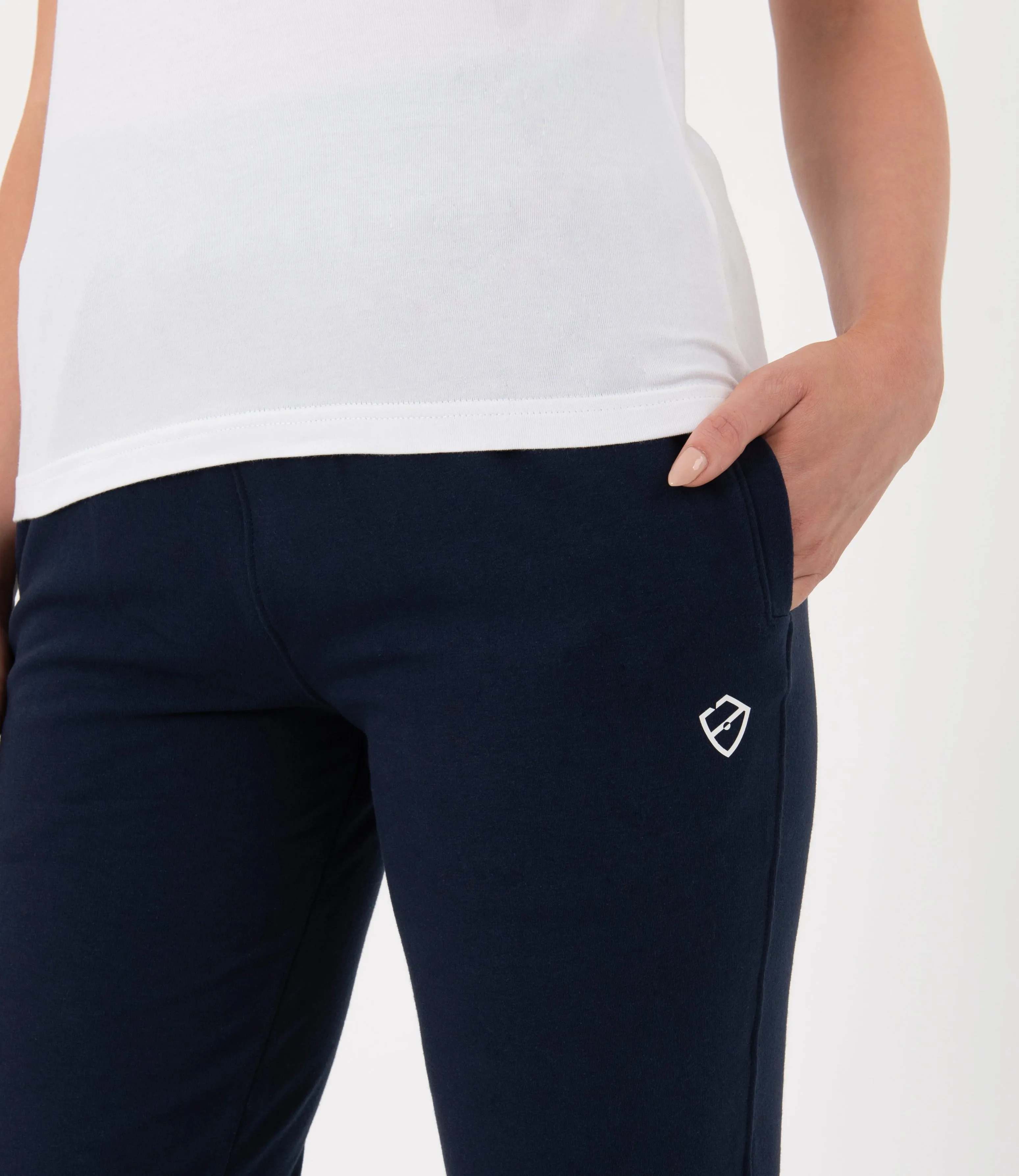 Margaret Pant - Navy/White