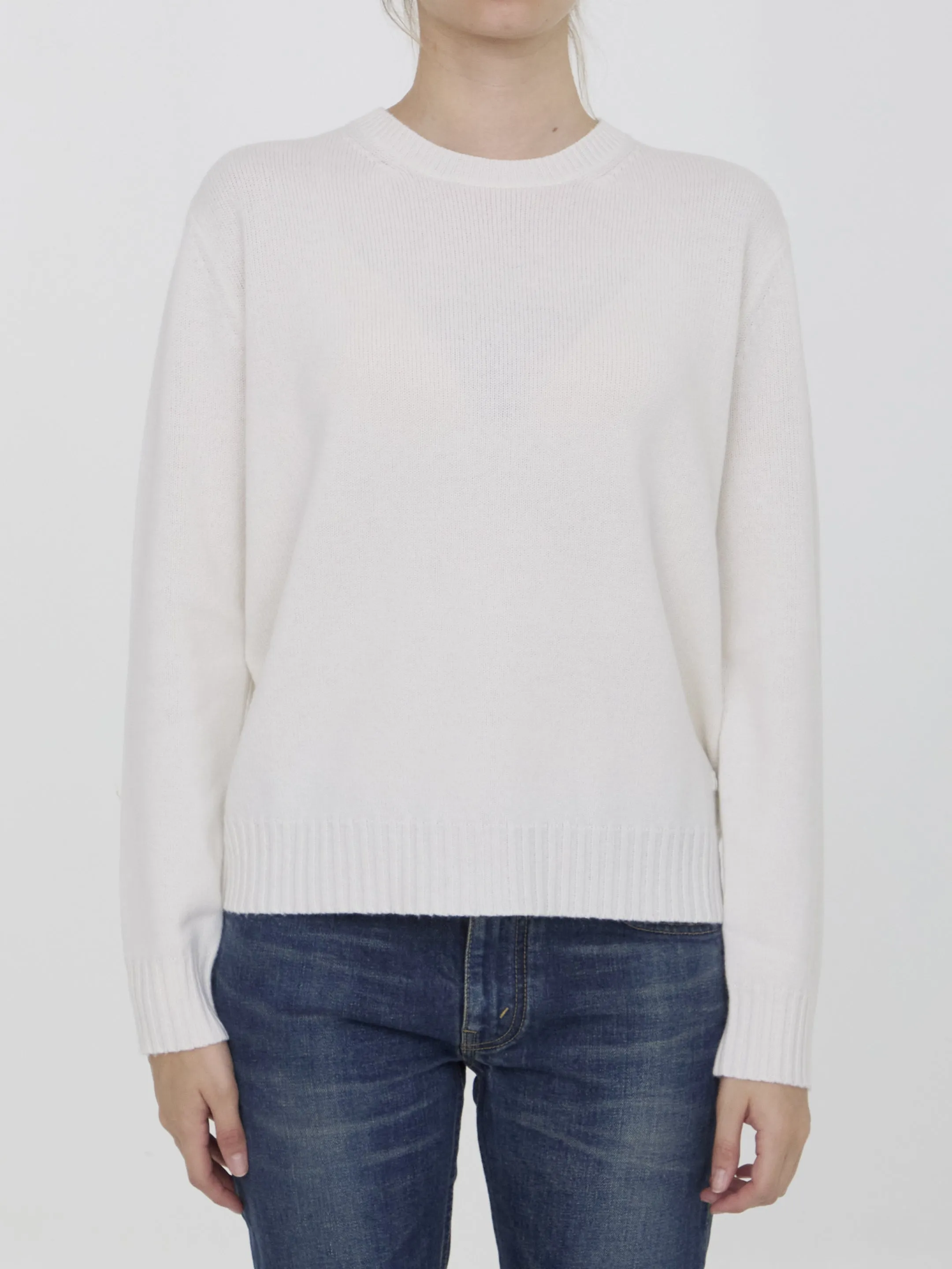 Max Mara Viglio Sweater in White