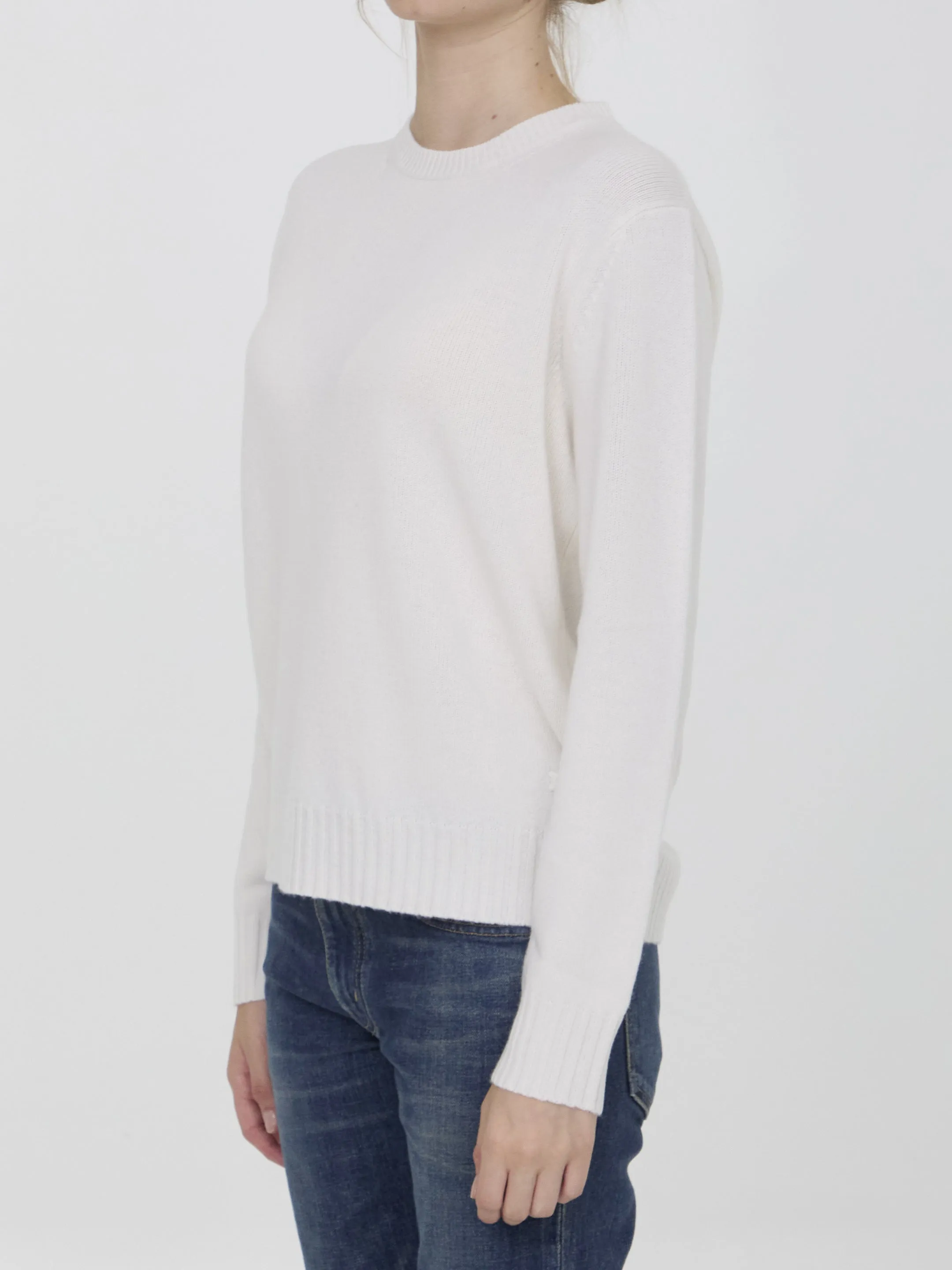 Max Mara Viglio Sweater in White