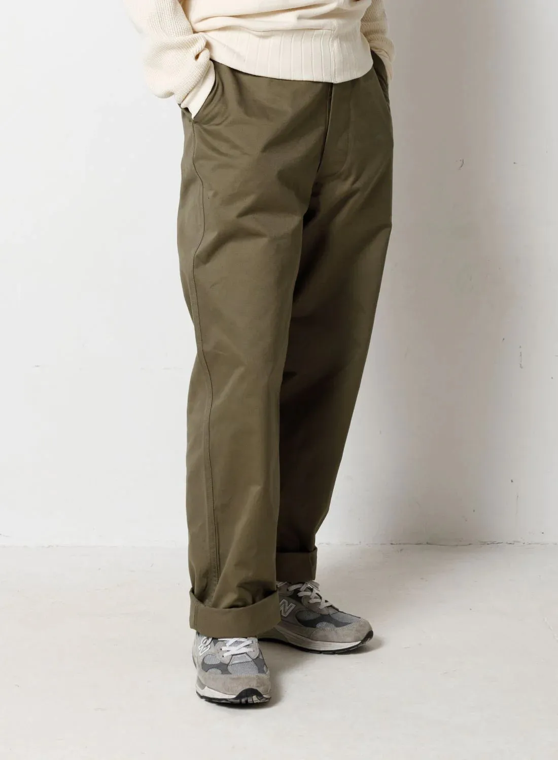 Nigel Cabourn Green Chino Pants