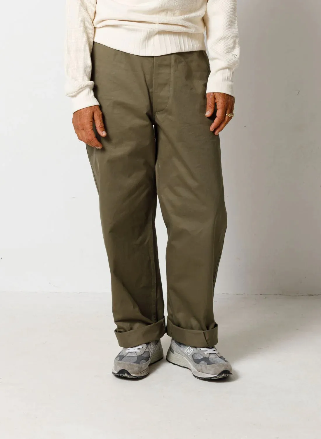 Nigel Cabourn Green Chino Pants