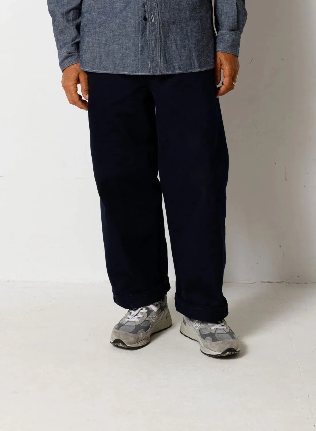 Nigel Cabourn Navy Chino Pants