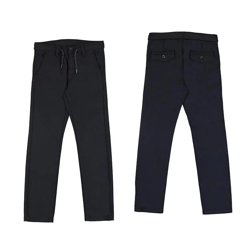 Nukutavake Boys Deep Blue Chino Pants