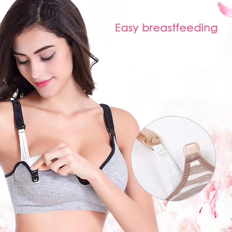 Nursing Bra Breastfeeding Pregnant Women Underwear Maternity Cotton Underwear