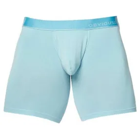 Obviously PrimeMan Boxer Brief 6inch Leg - Sky Blue