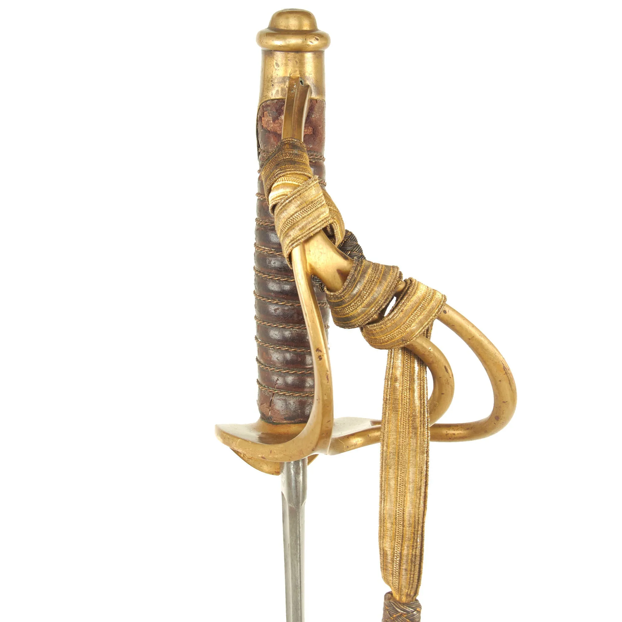 Original U.S. Civil War Era M1860 Light Cavalry Saber by Mansfield and Lamb with Scabbard - Dated 1864