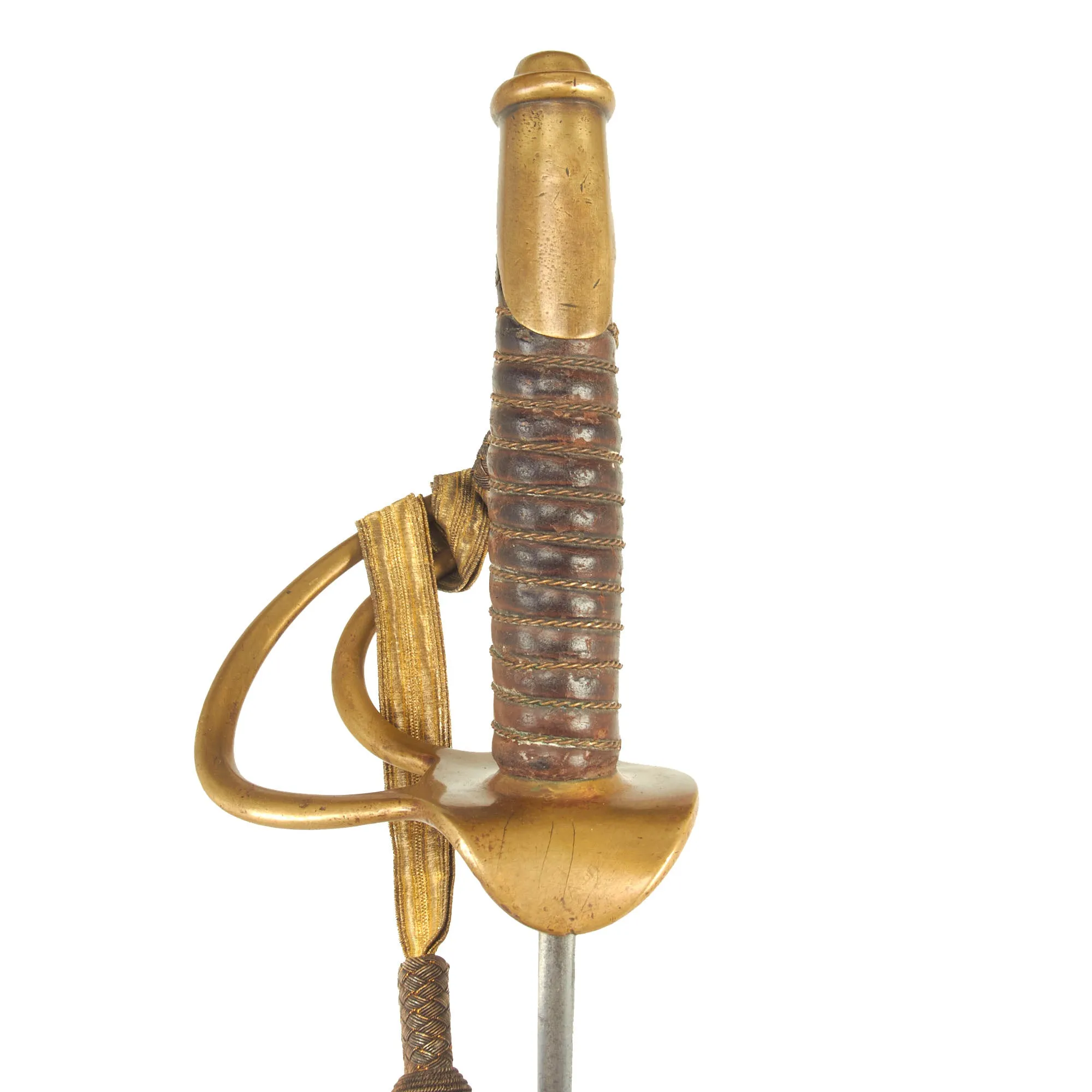 Original U.S. Civil War Era M1860 Light Cavalry Saber by Mansfield and Lamb with Scabbard - Dated 1864