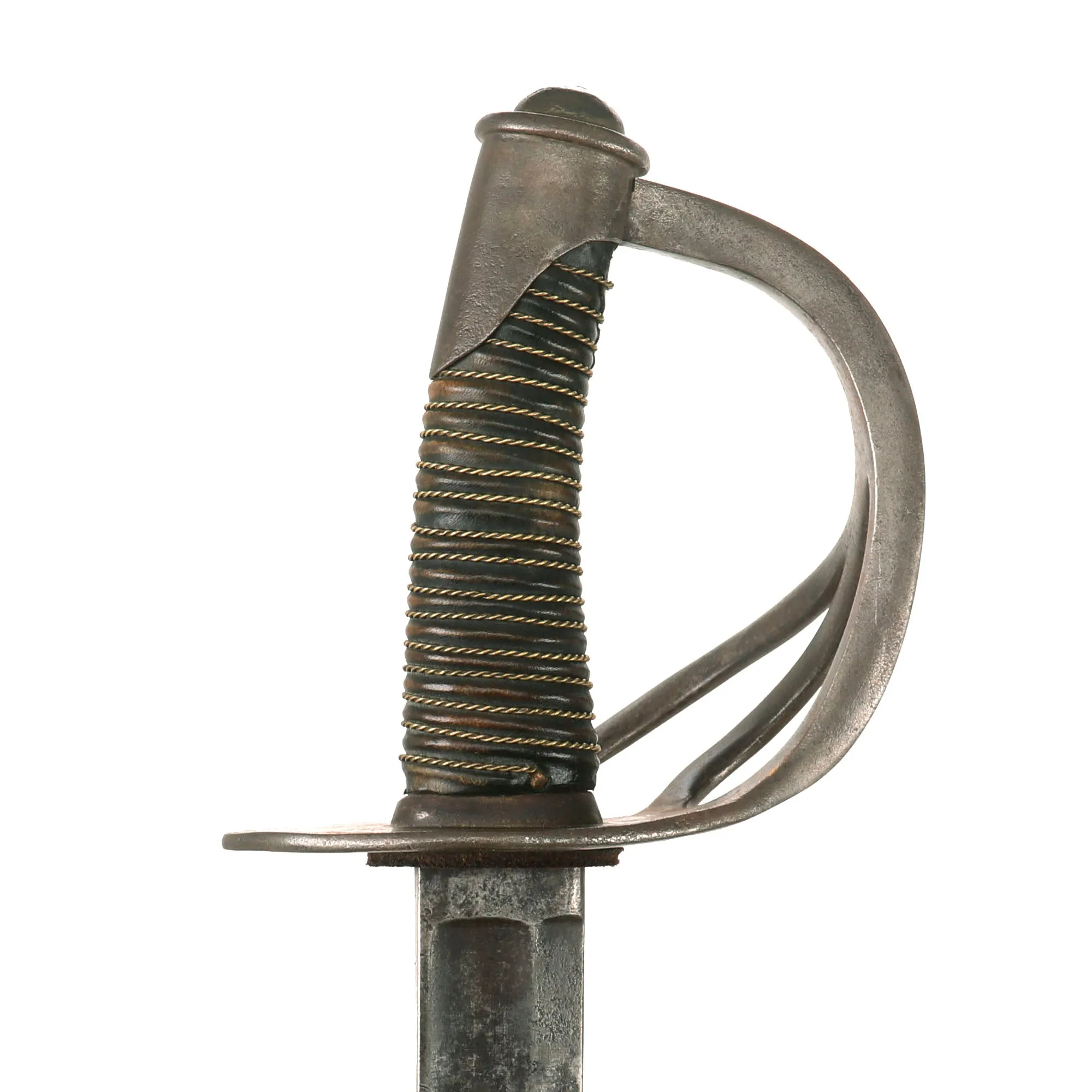 Original U.S. Civil War Grouping of Pvt. James F. Gordon, Co. M, 1st N.H. Cavalry - M1840 "Wrist Breaker" Sword, Discharge Papers, Photo, & More!