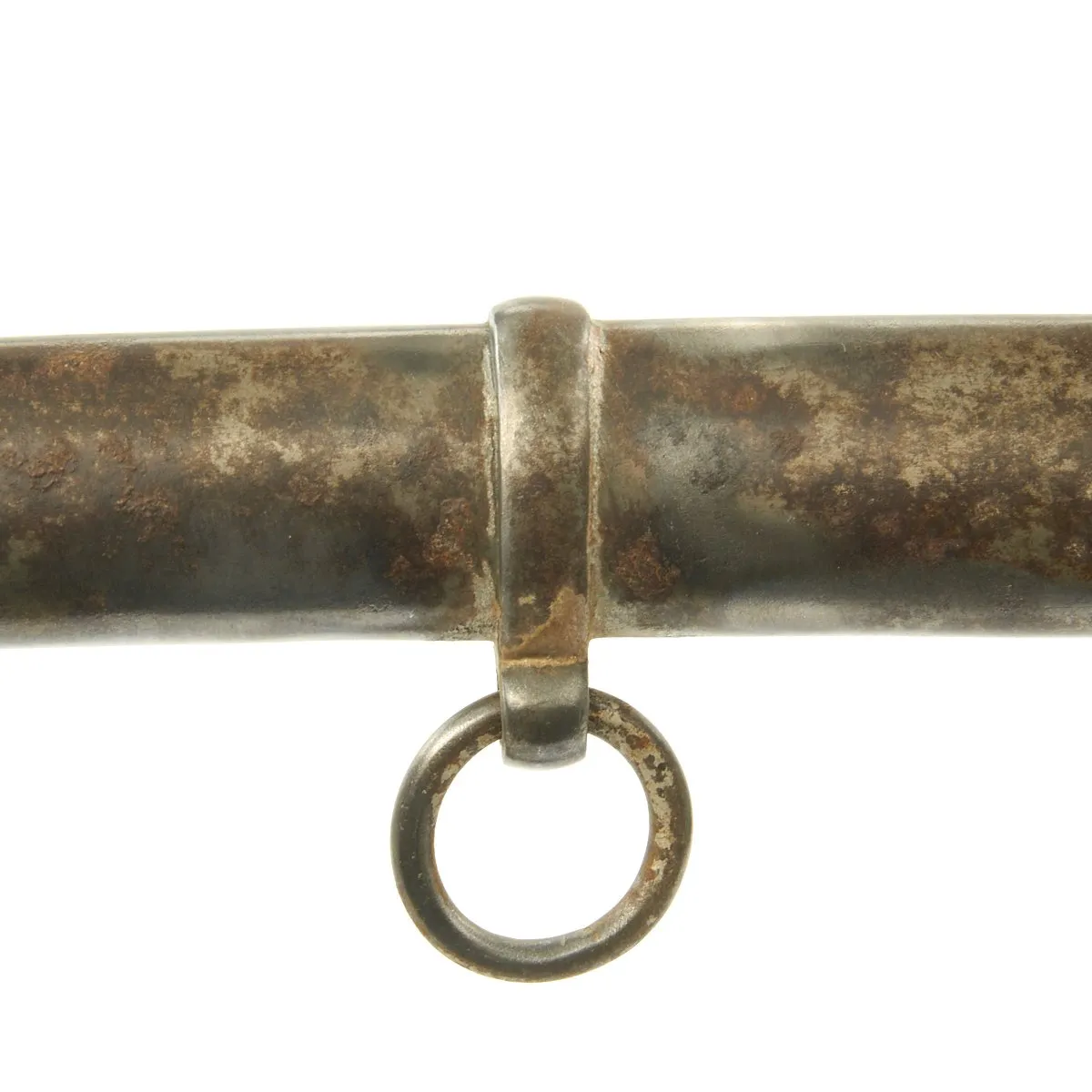 Original U.S Civil War M-1840 "Wrist Breaker" Heavy Cavalry Saber with Scabbard - Imported German Blade