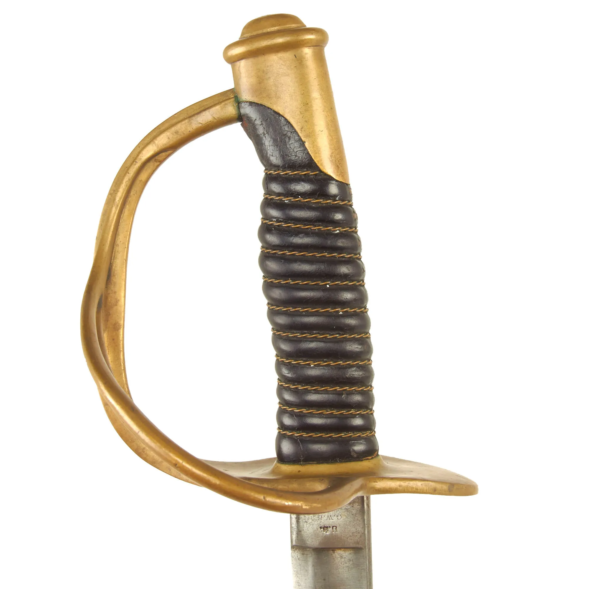 Original U.S. Civil War M1860 Light Cavalry Saber by Ames Mfg. Co. with Scabbard - dated 1864