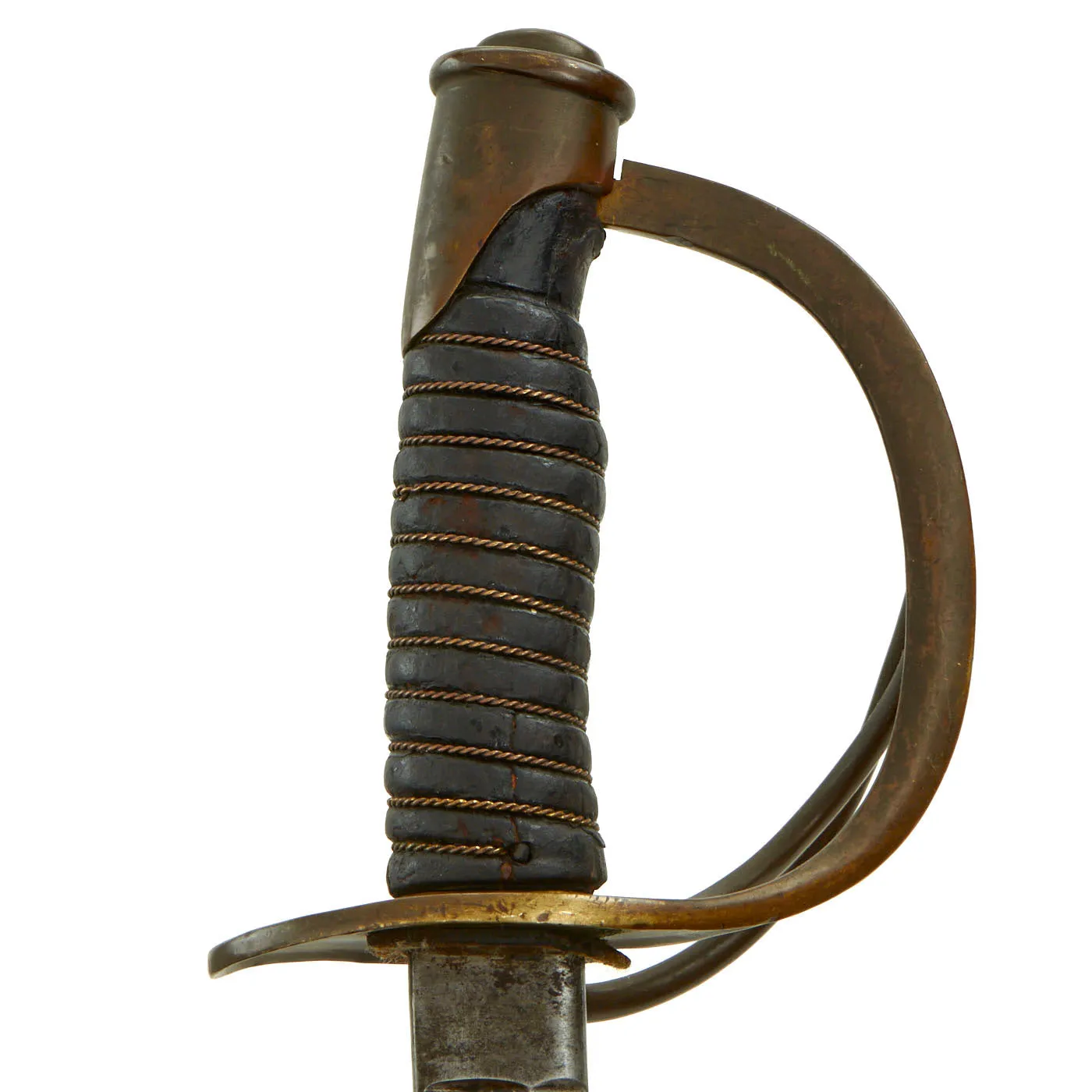 Original U.S. Civil War M1860 Light Cavalry Saber by Henry Boker- Solingen with Steel M-1906 Scabbard