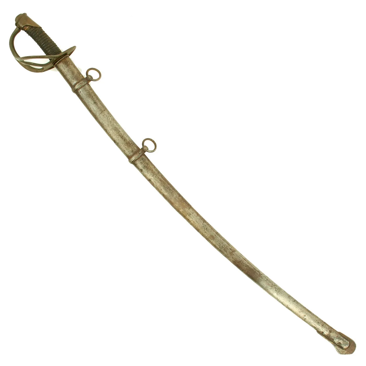 Original U.S Civil War Model 1840 Heavy Cavalry Saber with Scabbard