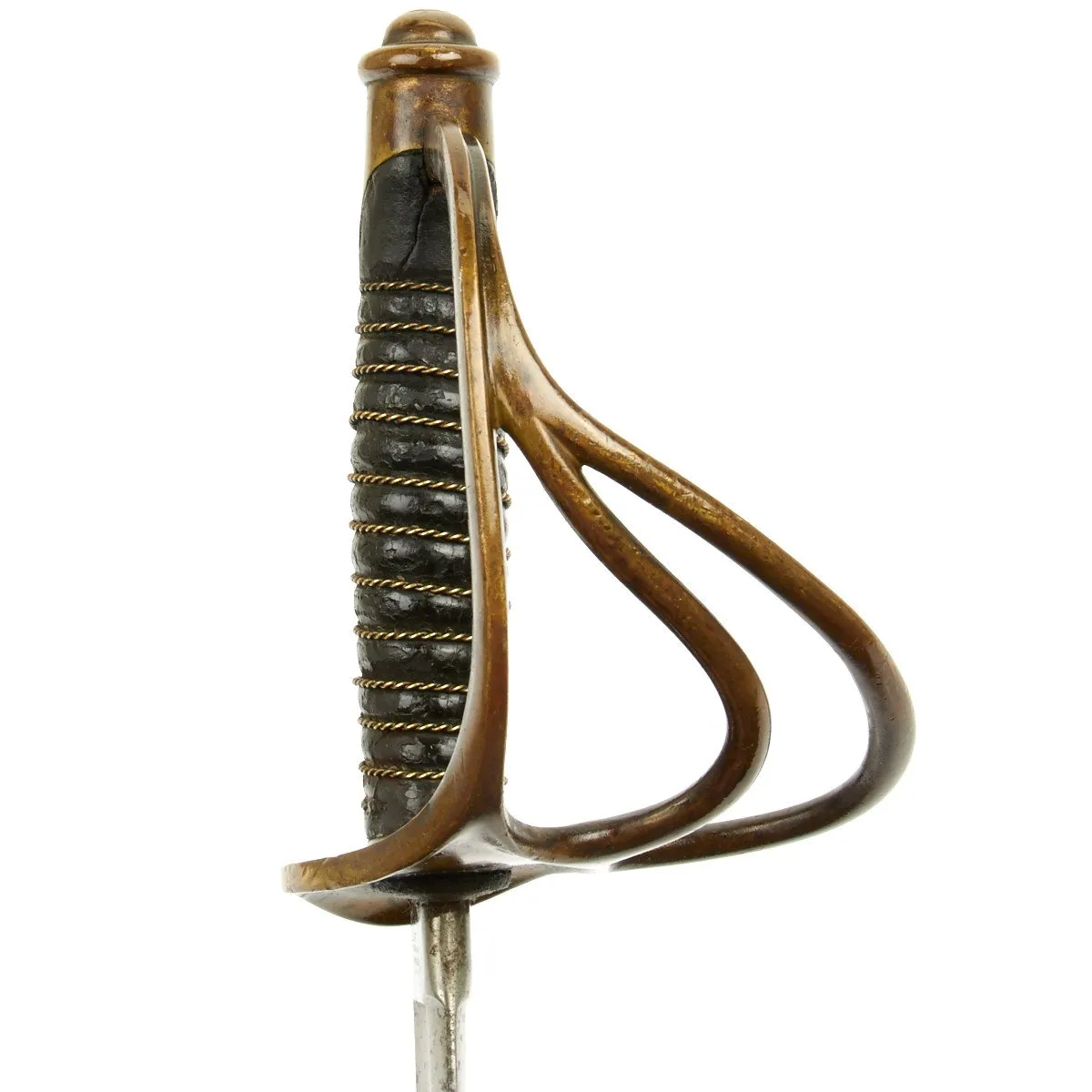 Original U.S. Civil War Model 1860 Light Cavalry Saber with Scabbard and Hangers by Ames - Dated 1864