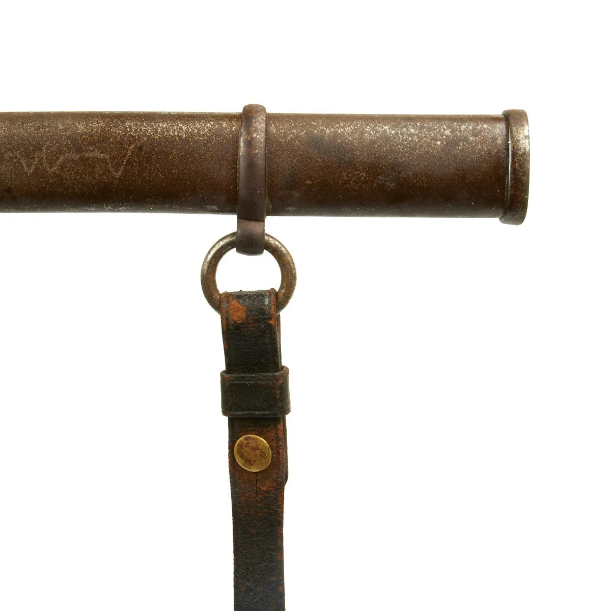 Original U.S. Civil War Model 1860 Light Cavalry Saber with Scabbard and Hangers by Ames - Dated 1864