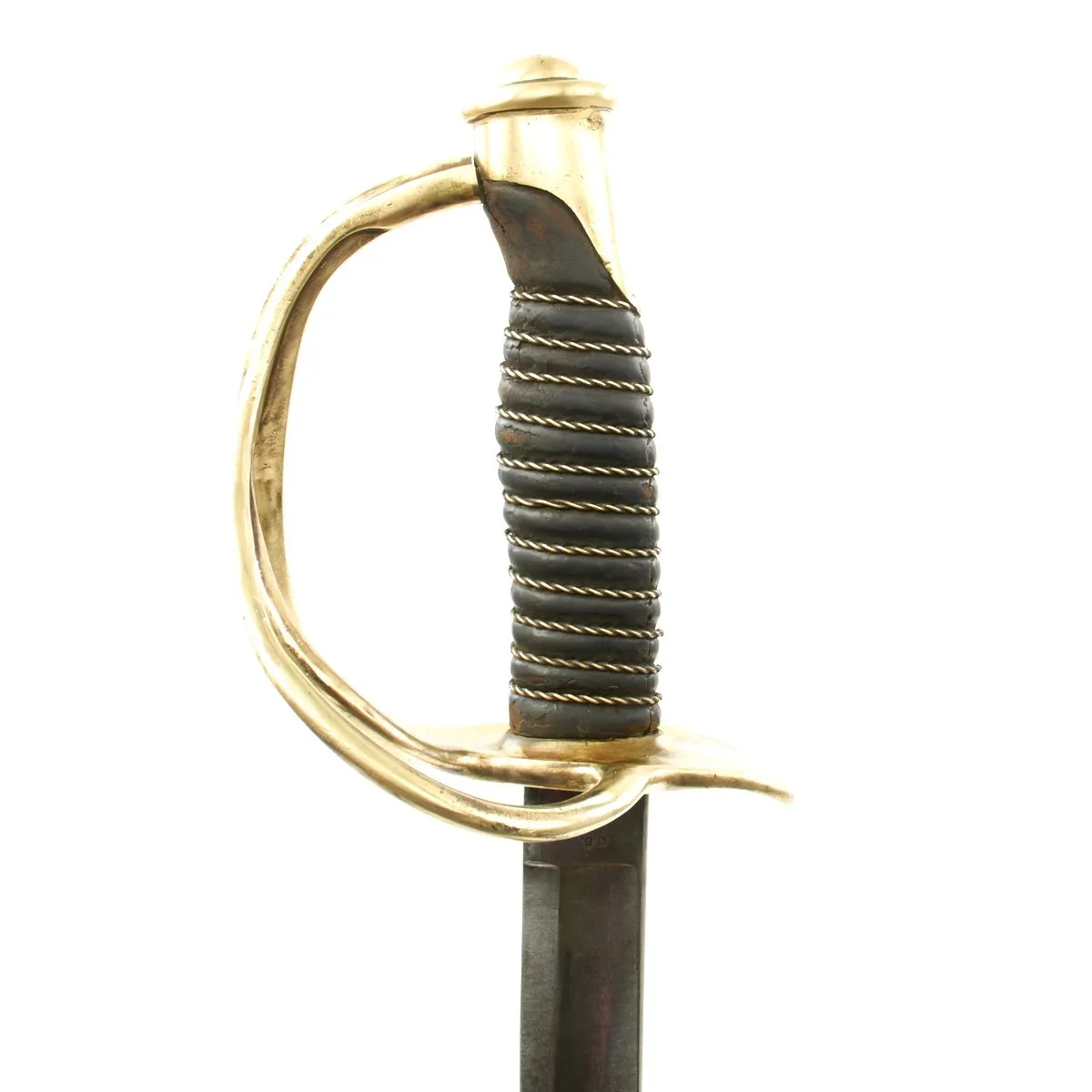 Original U.S. Civil War Model 1860 Light Cavalry Sword by Ames Mfg. Co. with Scabbard - Dated 1864