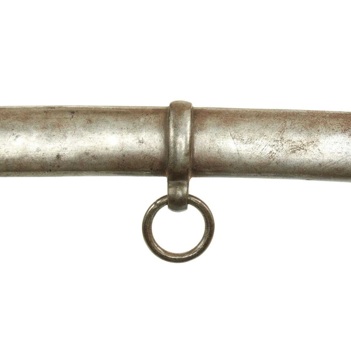 Original U.S. Civil War Model 1860 Light Cavalry Sword by Ames with Scabbard and Leather Sword Knot - Dated 1865