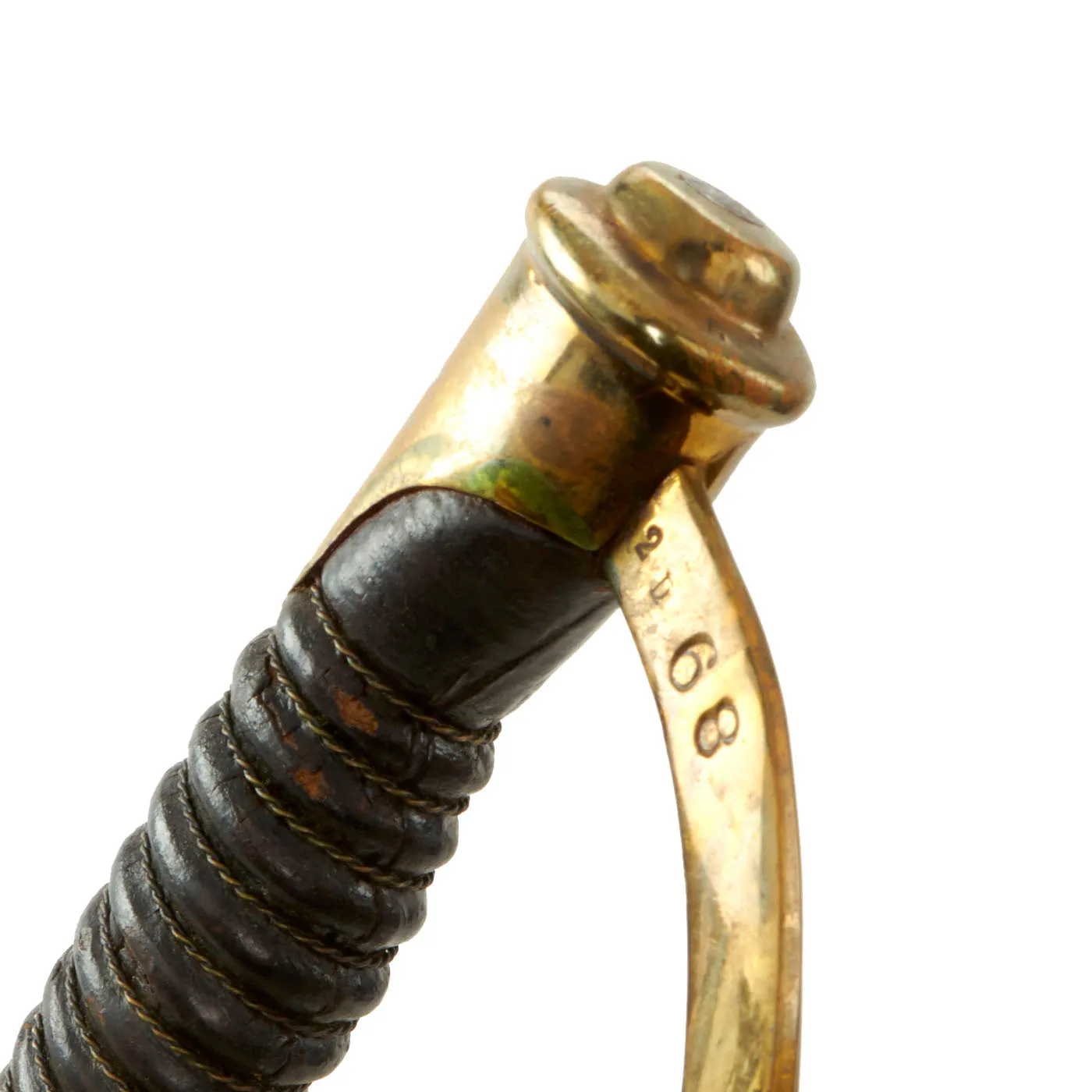 Original U.S. Model 1860 Light Cavalry Saber with Scabbard - Dated 1865 - Upgraded to M1906 Specs