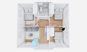 Premium 20ft 3 Bed Type B Expander Home