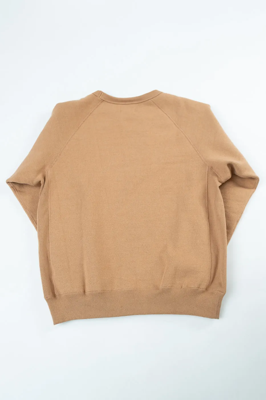 Pullover Crewneck 825gsm Double Heavyweight French Terry Foxfibre® - Coyote 80