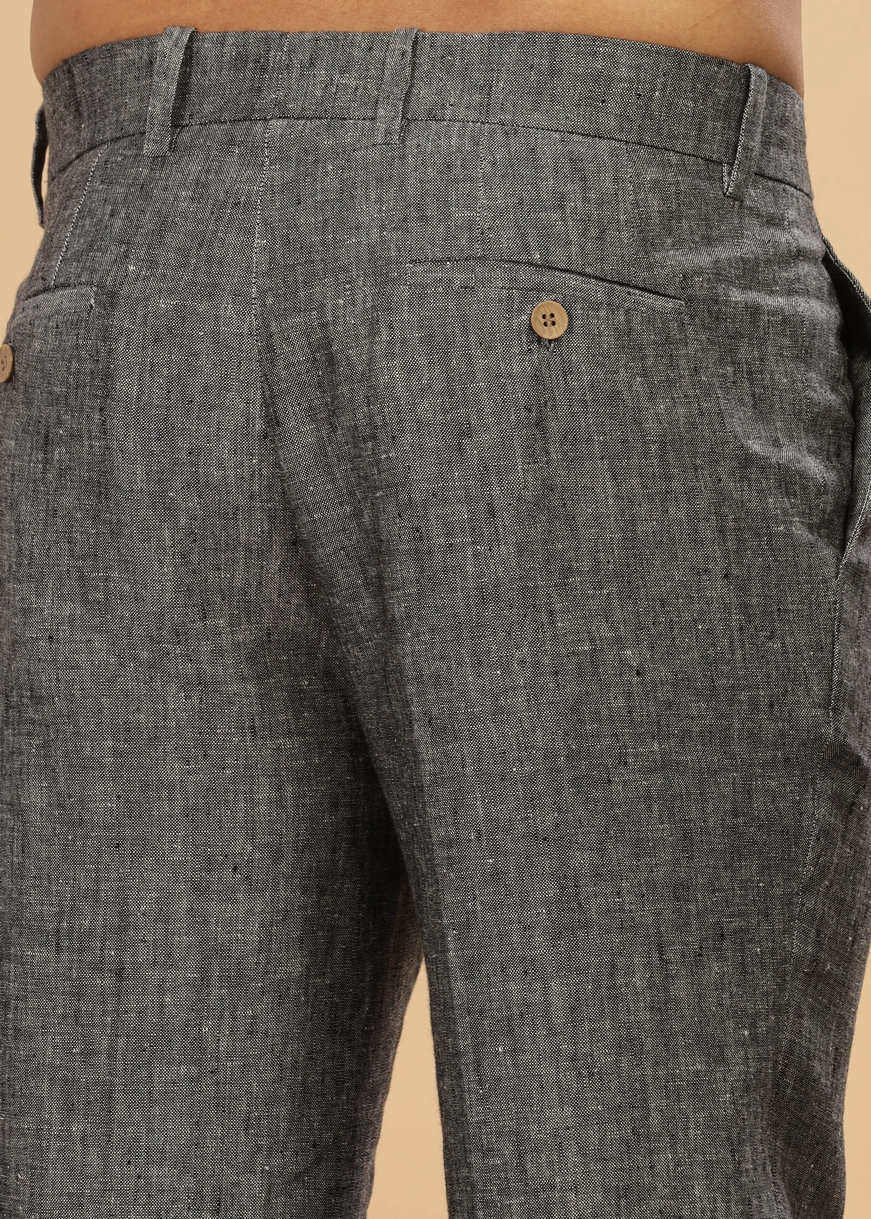 Safari Jacket Chino- Black Chambray