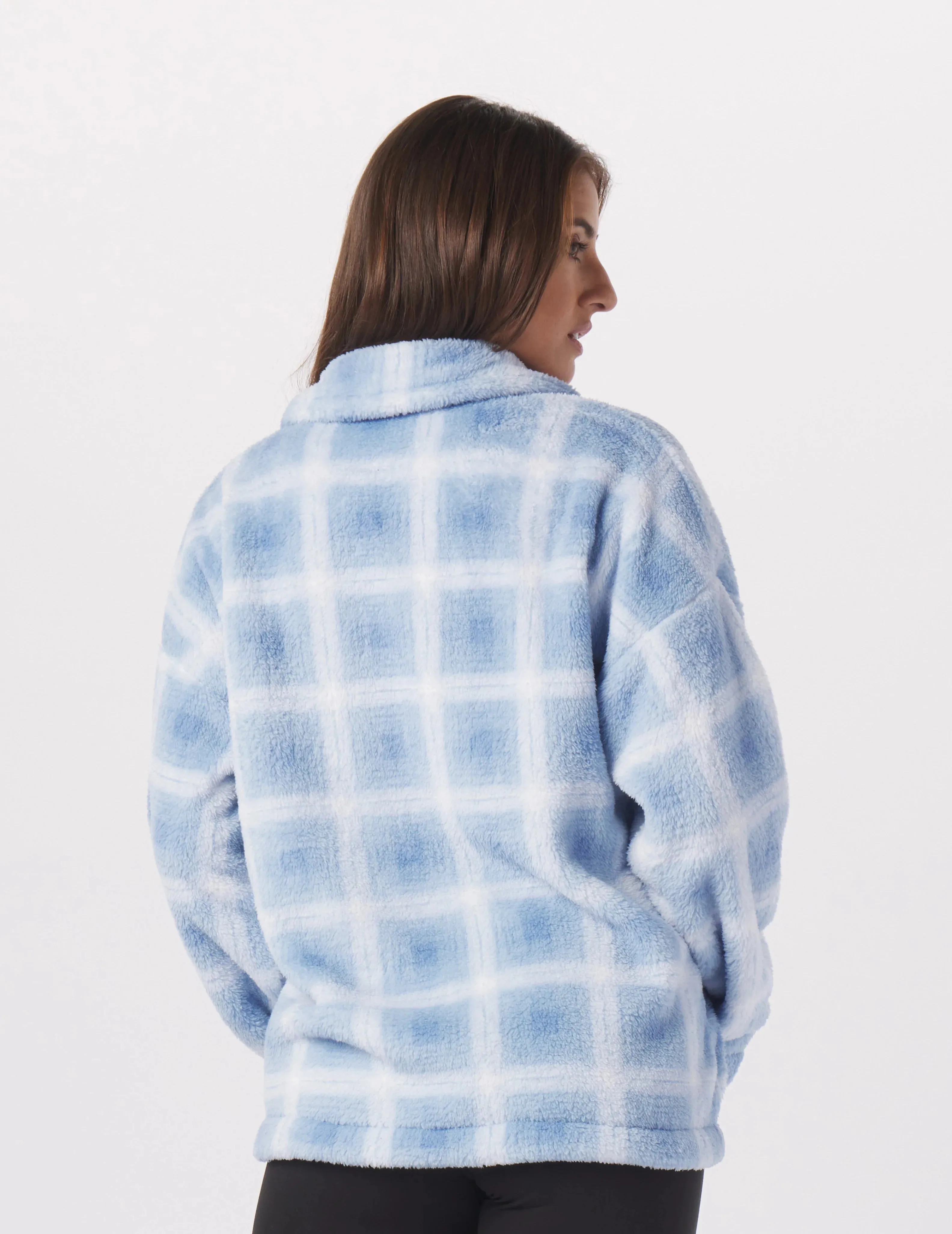 Show-Stopping Shacket: Ice Blue Jackson Plaid