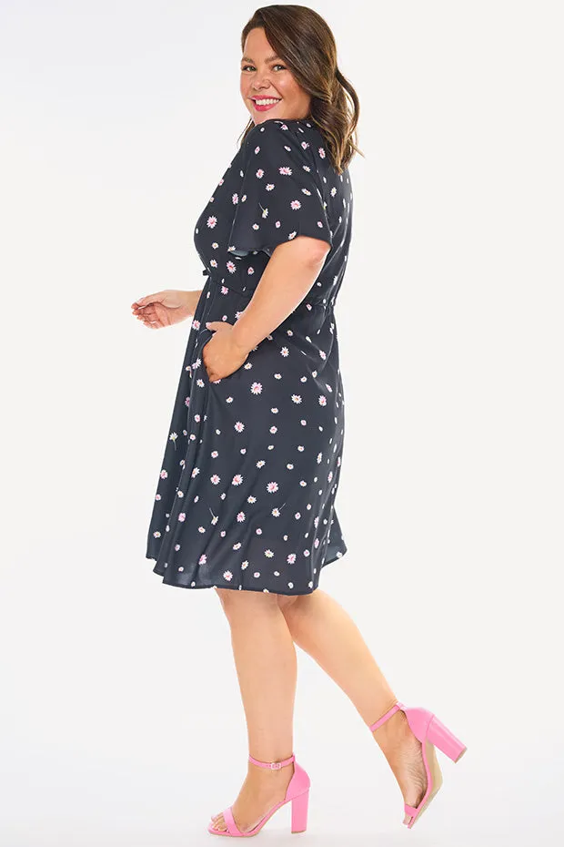 Siena Floating Daisy Dress