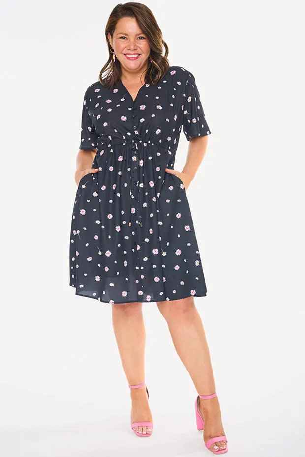 Siena Floating Daisy Dress