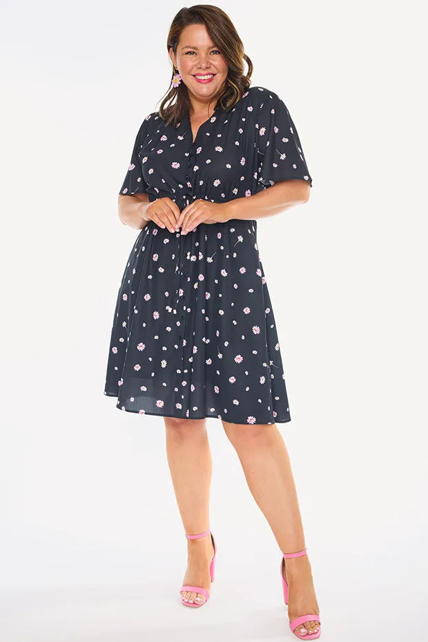 Siena Floating Daisy Dress