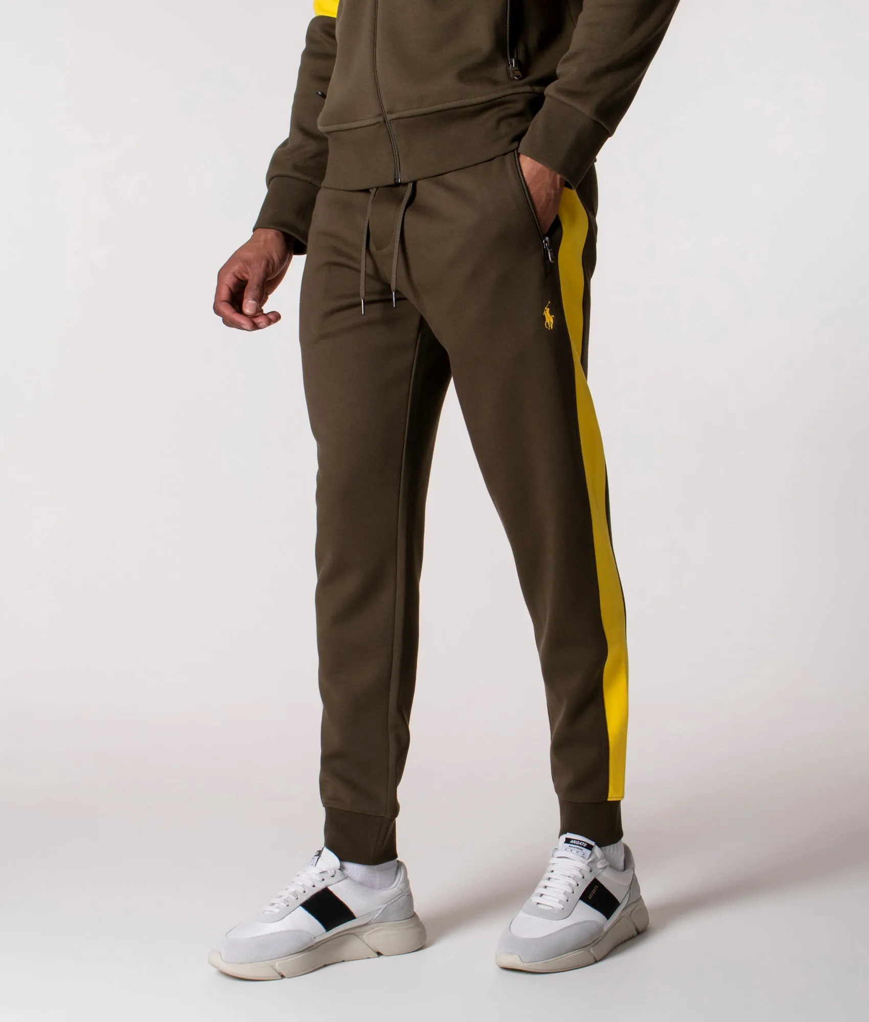 Slim Fit Double Knit Joggers