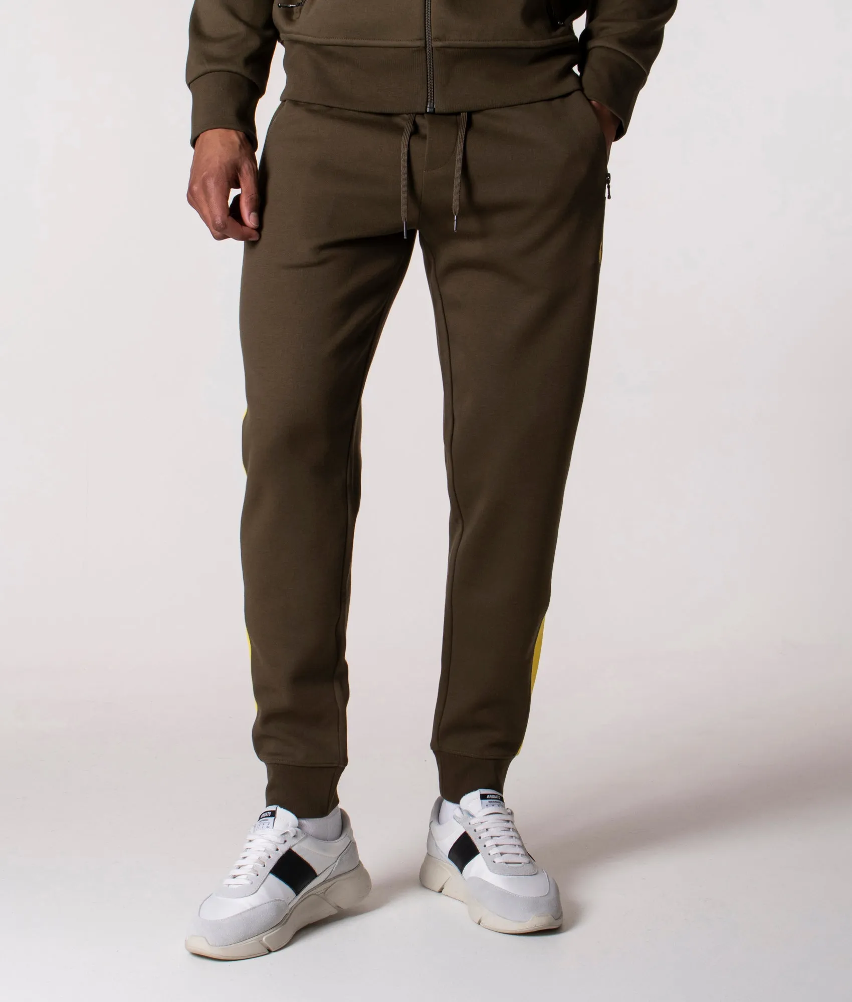 Slim Fit Double Knit Joggers