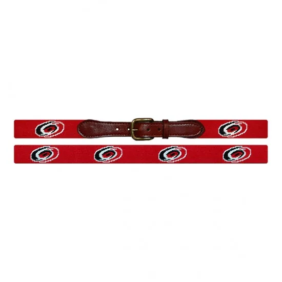 Smathers & Branson Carolina Hurricanes Needlepoint Belt